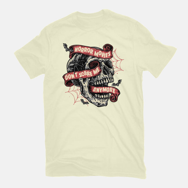 Horror Movies Aren't Scary-Mens-Basic-Tee-glitchygorilla