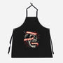 Horror Movies Aren't Scary-Unisex-Kitchen-Apron-glitchygorilla