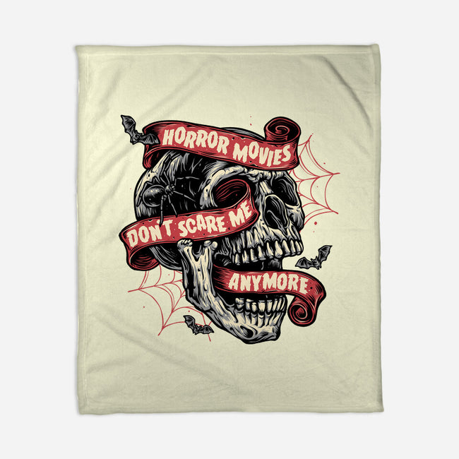 Horror Movies Aren't Scary-None-Fleece-Blanket-glitchygorilla