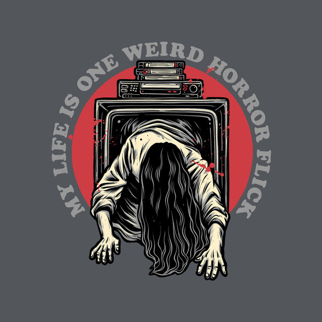 One Big Horror Flick-Womens-V-Neck-Tee-glitchygorilla