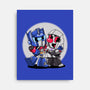 Cybertron Head-None-Stretched-Canvas-joerawks