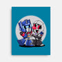 Cybertron Head-None-Stretched-Canvas-joerawks