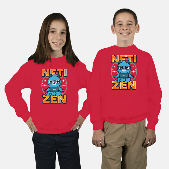 Neti Zen-Youth-Crew Neck-Sweatshirt-Boggs Nicolas