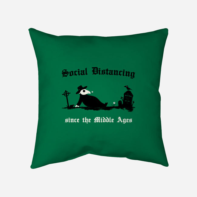 Black Death-None-Removable Cover w Insert-Throw Pillow-Mattania