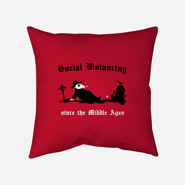 Black Death-None-Removable Cover w Insert-Throw Pillow-Mattania