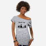 I Am A Doctor Trust Me-Womens-Off Shoulder-Tee-Mattania