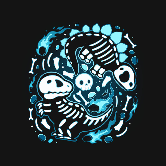 Extinction Skeleton-Baby-Basic-Onesie-Vallina84