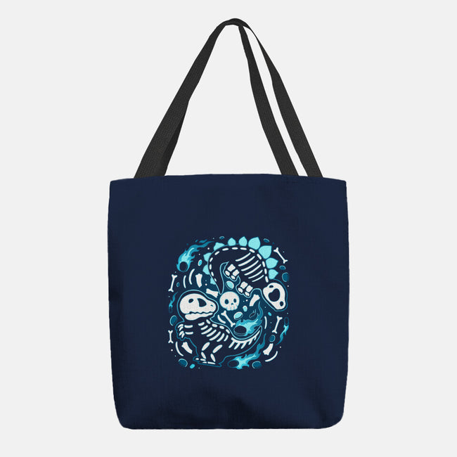 Extinction Skeleton-None-Basic Tote-Bag-Vallina84