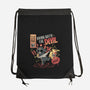 Drink With The Devil-None-Drawstring-Bag-yumie