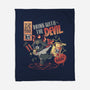 Drink With The Devil-None-Fleece-Blanket-yumie