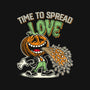 Time To Spread Love-Womens-Off Shoulder-Sweatshirt-OPIPPI