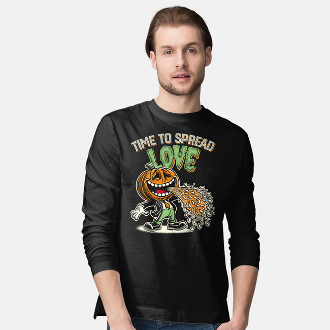 Time To Spread Love-Mens-Long Sleeved-Tee-OPIPPI