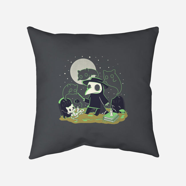 Playing With My Demons-None-Removable Cover w Insert-Throw Pillow-yumie