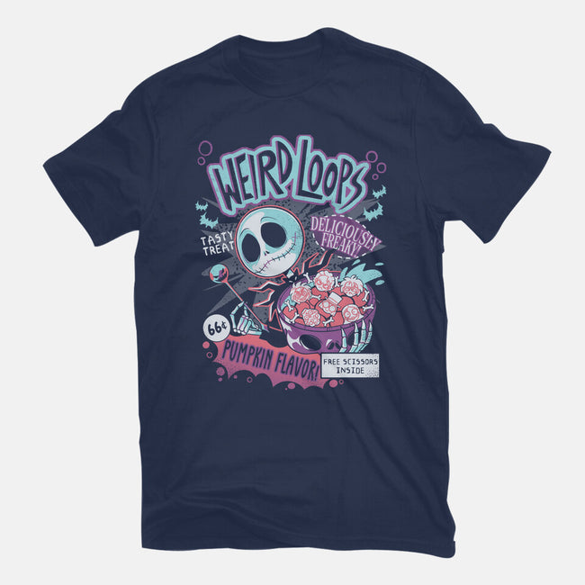 Weird Loops-Womens-Fitted-Tee-yumie