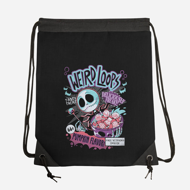 Weird Loops-None-Drawstring-Bag-yumie