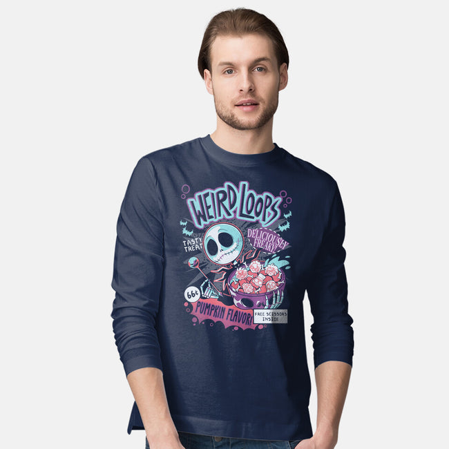 Weird Loops-Mens-Long Sleeved-Tee-yumie