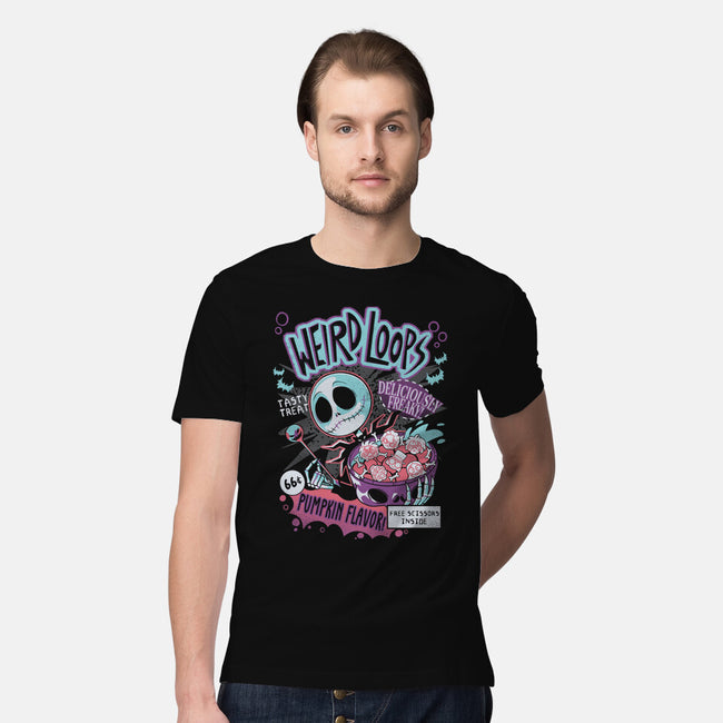 Weird Loops-Mens-Premium-Tee-yumie