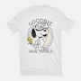 Goodbye Real World-Unisex-Basic-Tee-OPIPPI