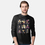 Most Wanted Villains-Mens-Long Sleeved-Tee-yumie