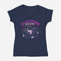 All My Friends-Womens-V-Neck-Tee-yumie