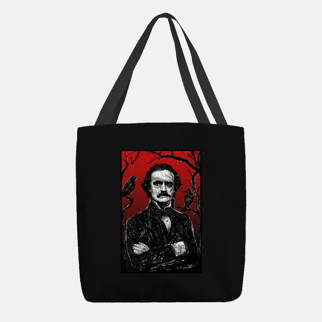 The Poet-None-Basic Tote-Bag-kharmazero