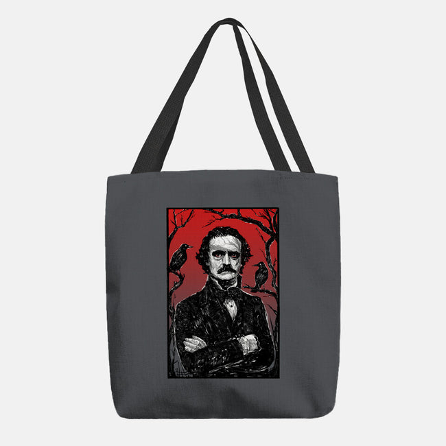 The Poet-None-Basic Tote-Bag-kharmazero