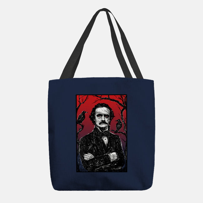 The Poet-None-Basic Tote-Bag-kharmazero