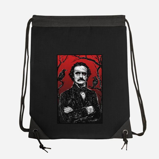 The Poet-None-Drawstring-Bag-kharmazero