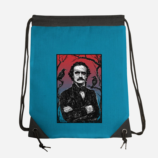 The Poet-None-Drawstring-Bag-kharmazero