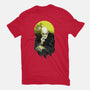 Dark Portrait-Womens-Basic-Tee-kharmazero