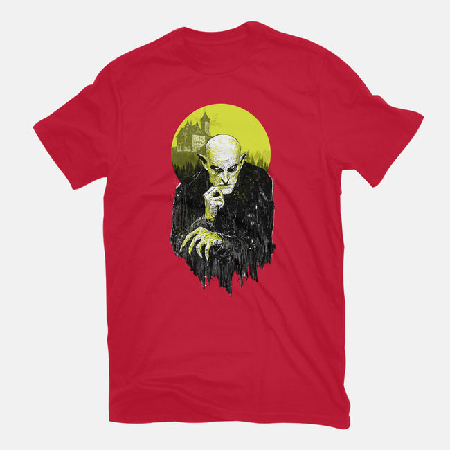 Dark Portrait-Mens-Heavyweight-Tee-kharmazero