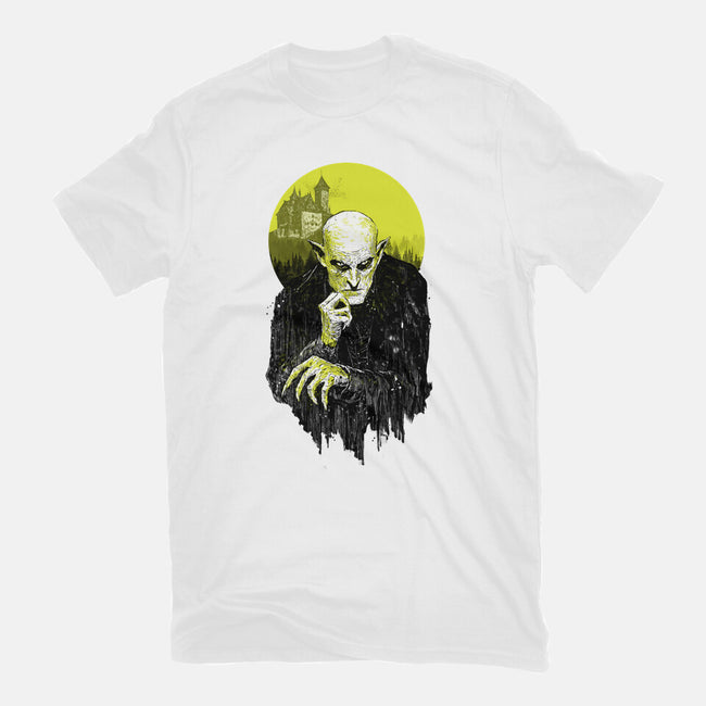 Dark Portrait-Unisex-Basic-Tee-kharmazero