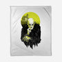 Dark Portrait-None-Fleece-Blanket-kharmazero