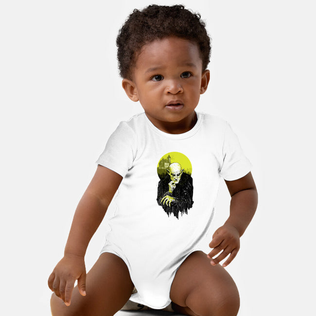 Dark Portrait-Baby-Basic-Onesie-kharmazero