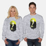 Dark Portrait-Unisex-Crew Neck-Sweatshirt-kharmazero