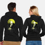 Dark Portrait-Unisex-Zip-Up-Sweatshirt-kharmazero