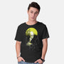 Dark Portrait-Mens-Basic-Tee-kharmazero