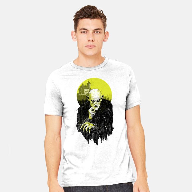 Dark Portrait-Mens-Heavyweight-Tee-kharmazero