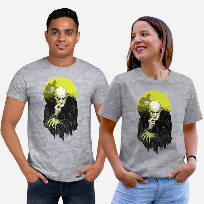 Dark Portrait-Unisex-Basic-Tee-kharmazero