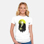 Dark Portrait-Womens-Fitted-Tee-kharmazero