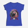 Vote Patriot-Womens-V-Neck-Tee-Samuel