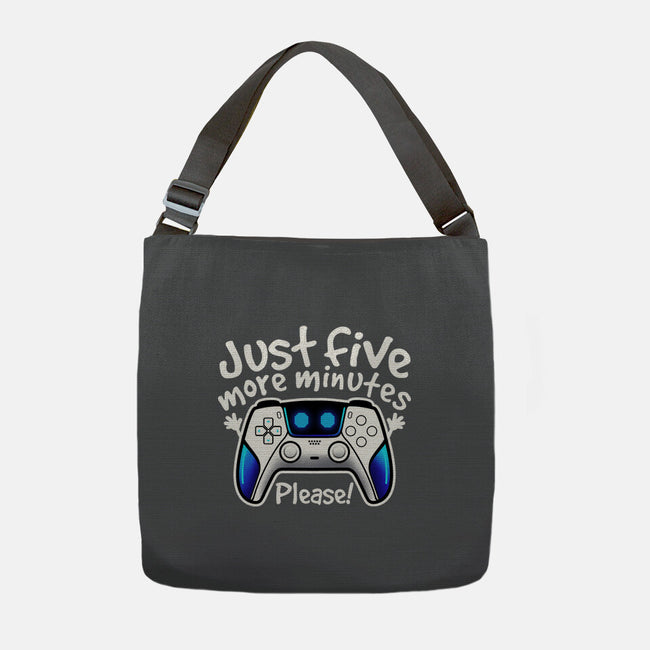 Just Five More Minutes Astro-None-Adjustable Tote-Bag-NemiMakeit