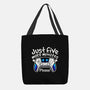 Just Five More Minutes Astro-None-Basic Tote-Bag-NemiMakeit