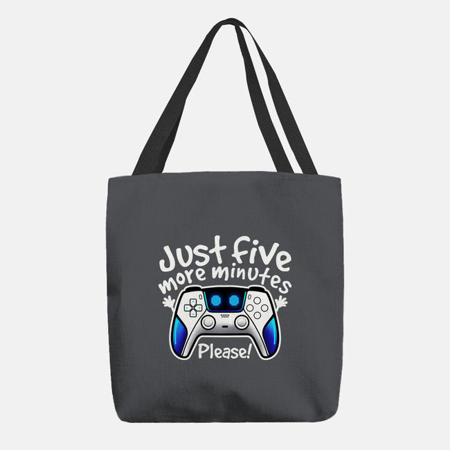 Just Five More Minutes Astro-None-Basic Tote-Bag-NemiMakeit