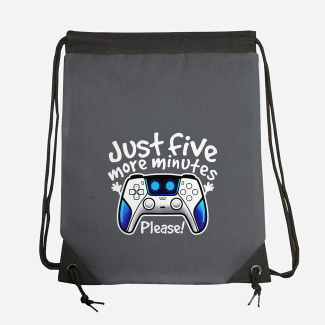 Just Five More Minutes Astro-None-Drawstring-Bag-NemiMakeit