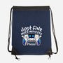 Just Five More Minutes Astro-None-Drawstring-Bag-NemiMakeit