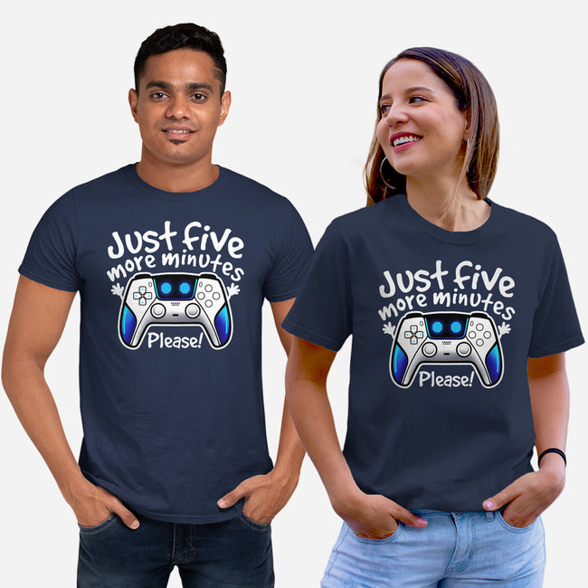 Just Five More Minutes Astro-Unisex-Basic-Tee-NemiMakeit