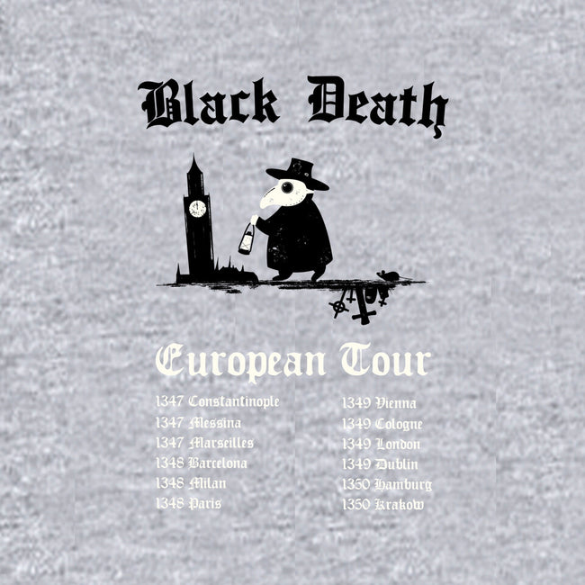 Black Death European Tour-Womens-Off Shoulder-Sweatshirt-Mattania