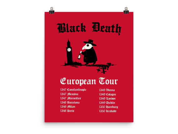 Black Death European Tour