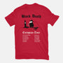 Black Death European Tour-Womens-Basic-Tee-Mattania